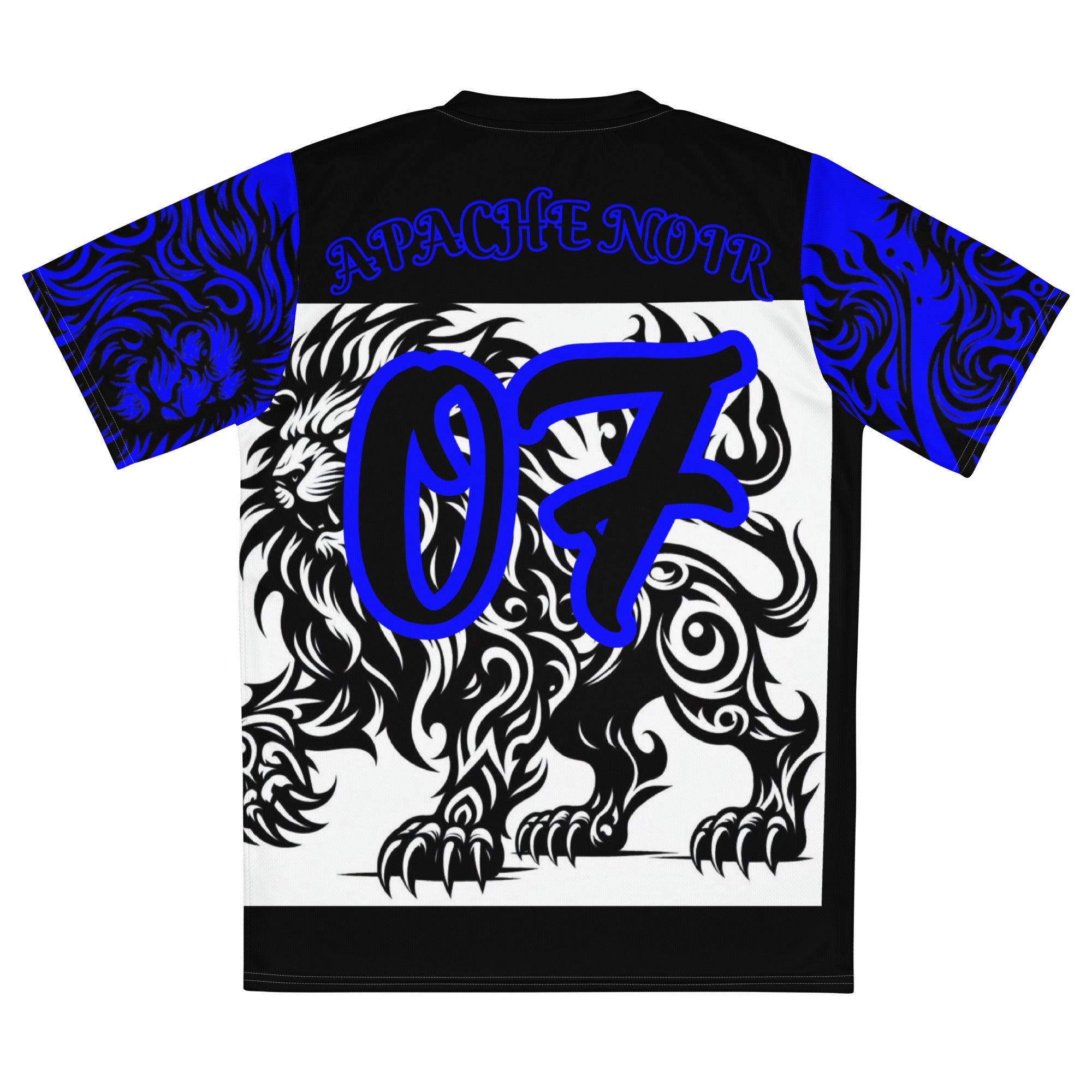 APN OG GRIFFY Royal Blue Recycled unisex sports jersey