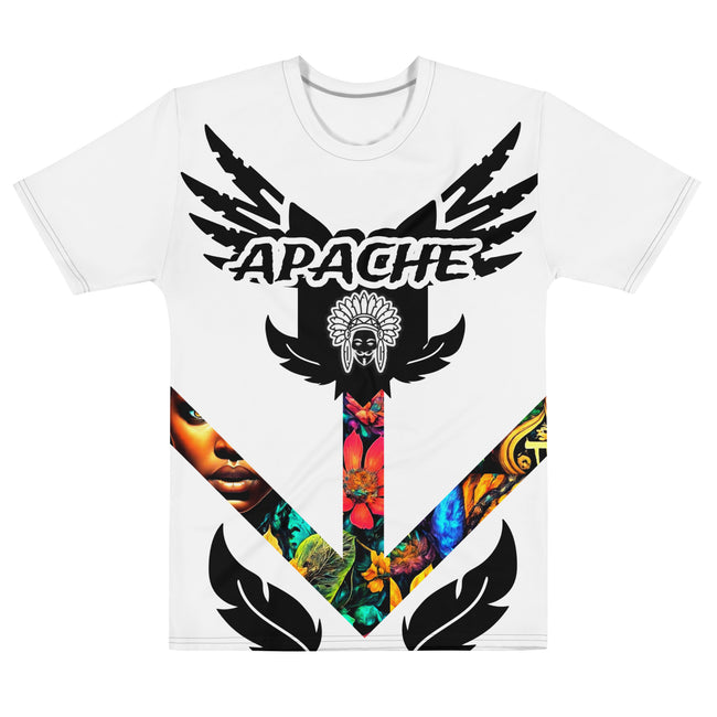 APN White Tribal Adonai Spear Men's t-shirt