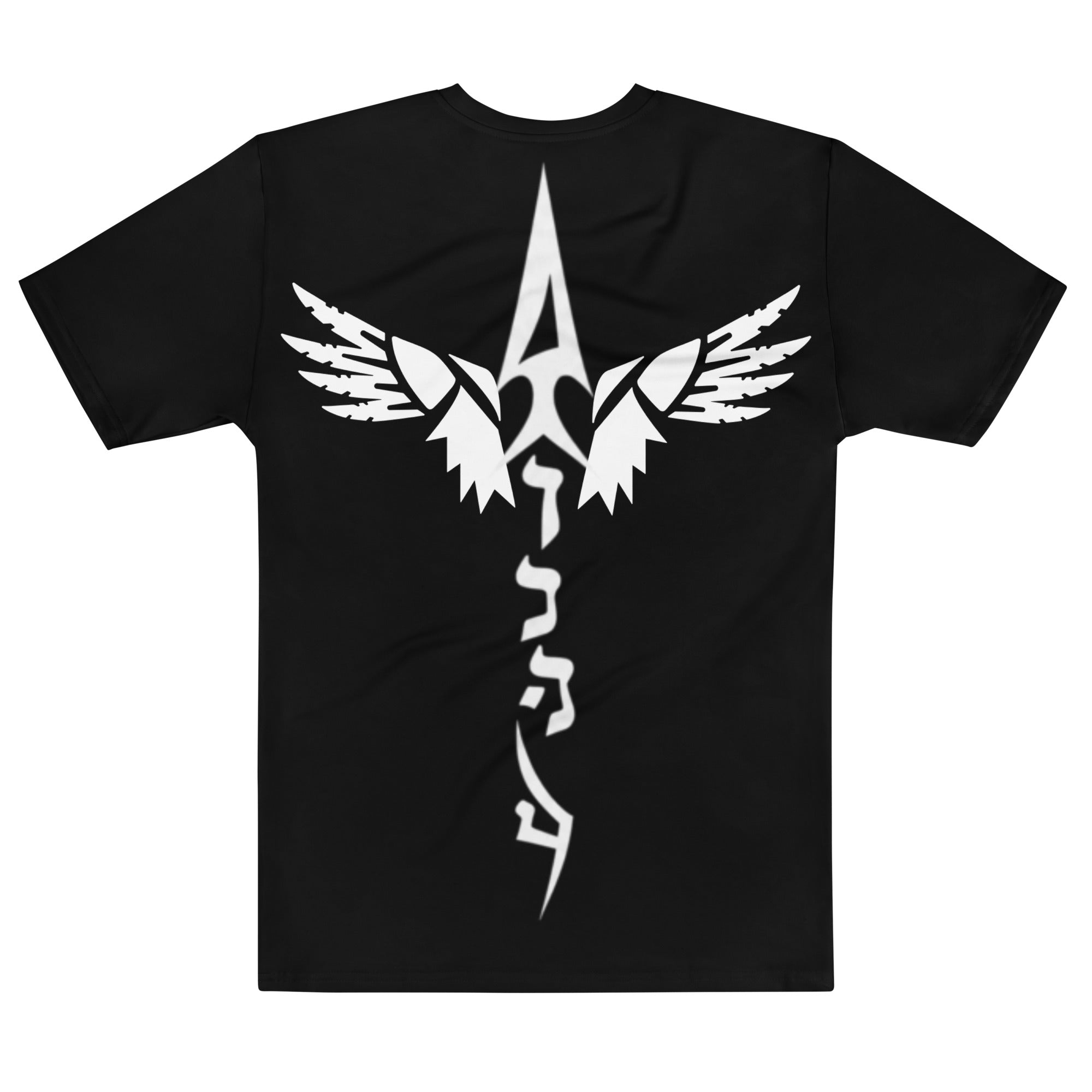 APN Black Tribal Adonai Spear Men's t-shirt