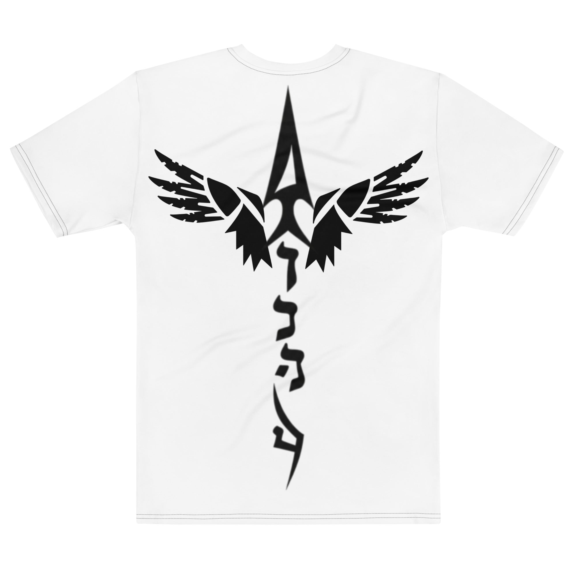 APN White Tribal Adonai Spear Men's t-shirt