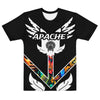 APN Black Tribal Adonai Spear Men's t-shirt