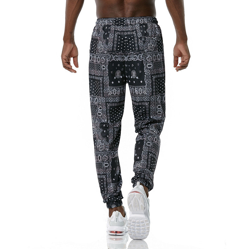 Black Bandana Jogger