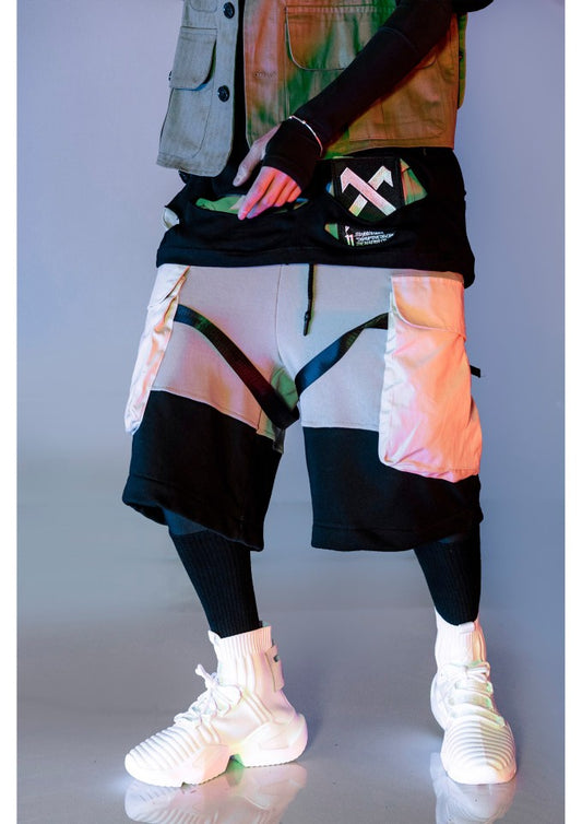 Thin Section Outer Wear Hip-hop Trend Loose Ins Tooling Straight-leg Pants